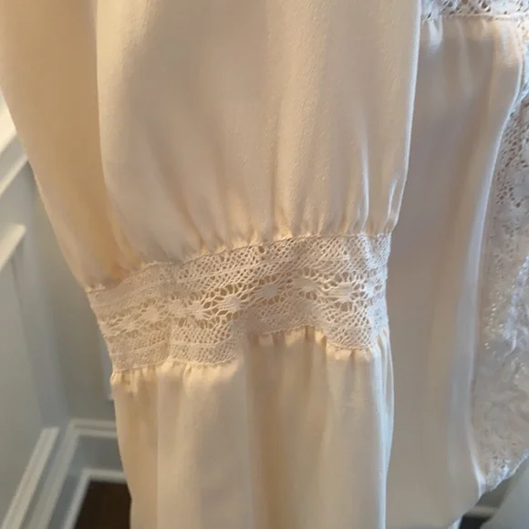 Haute Hippie Silk Lace Maxi Dress - Picture 3 of 7